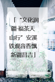 “文化润疆·福茶天山行”安溪铁观音香飘新疆昌吉